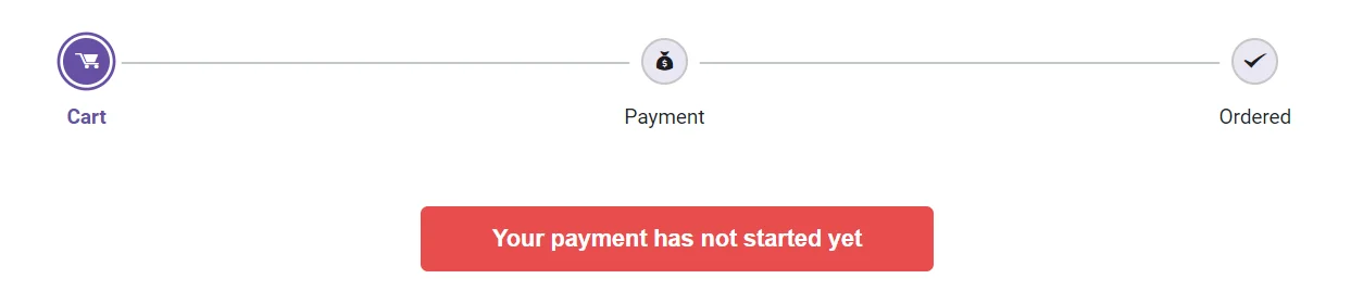 Blazor Stepper Component with step status
