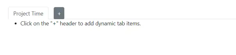 Blazor Tabs with Floating button