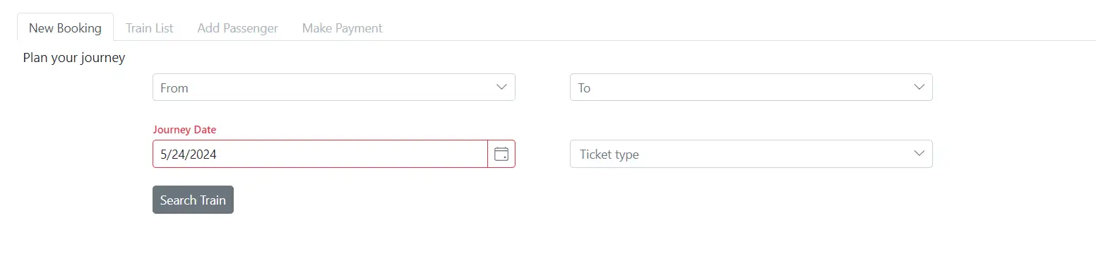 Blazor Tabs with Wizard