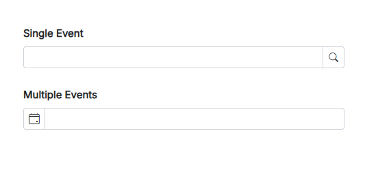 Binding events to icons