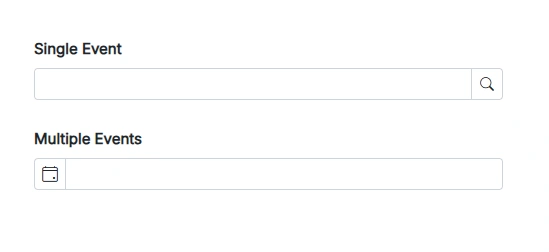 Binding events to icons