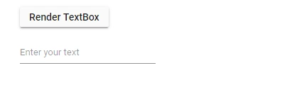 Blazor TextBox with Render TreeBuilder