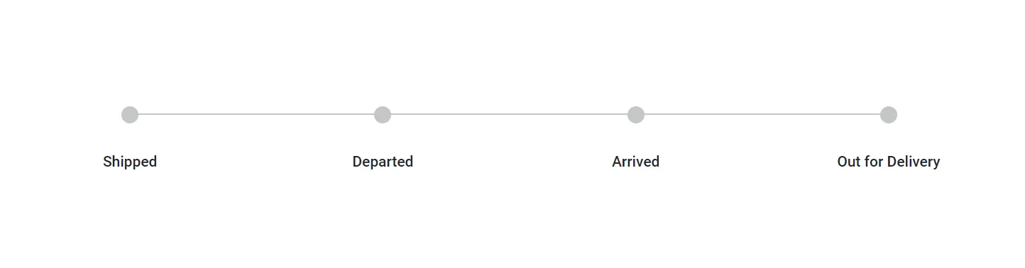 Blazor Timeline Component with Horizontal Orientation