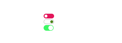 Blazor Toggle Switch Button with Custom Color