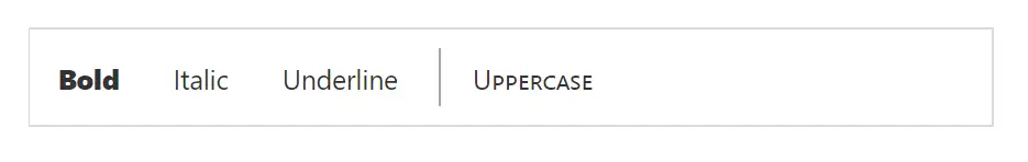 Blazor Toolbar with Custom Items