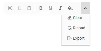 Displaying Blazor Toolbar Item in Overflow