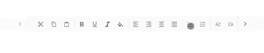 Blazor Toolbar with Touch Scroll