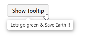 Blazor Tooltip Component