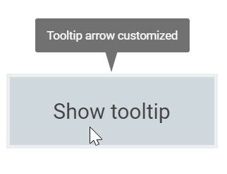Blazor Tooltip with Custom Tip Pointer