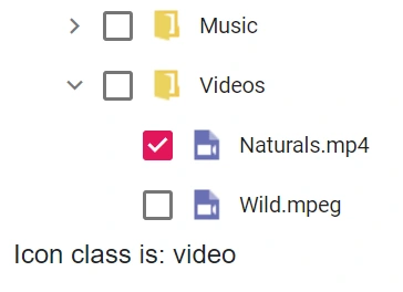 Blazor TreeView with Dynamic Icon