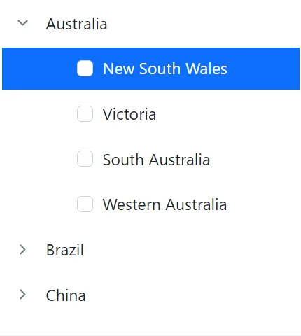 Hide CheckBox for parent nodes