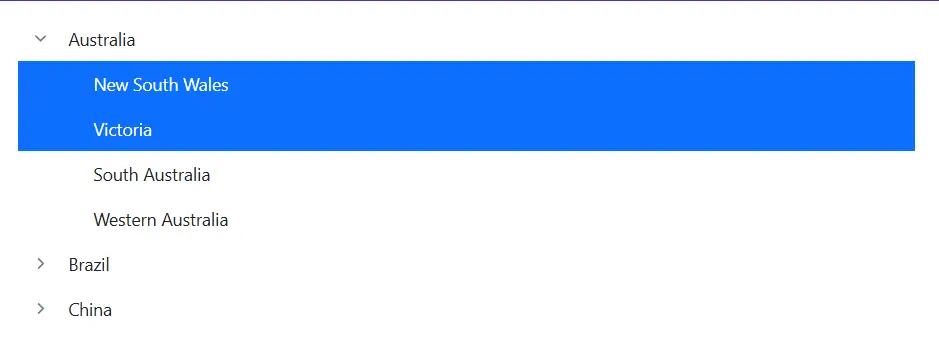 MultiSelection in Blazor TreeView