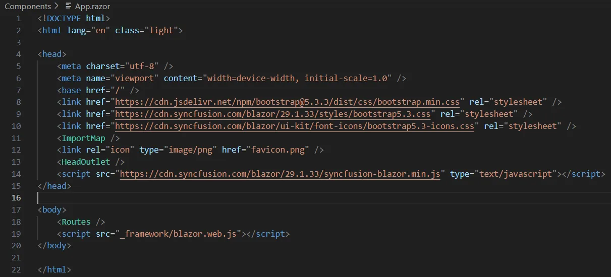 Bootstrap 5.3 configuration